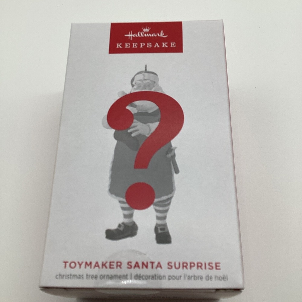 Hallmark Keepsake 2023 Toymaker Santa Surprise Mystery Ornament QGO2967 NIB